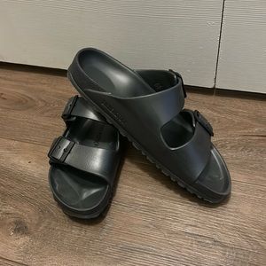 Birkenstock Women’s Arizona EVA Size 39 (8.5 US) Metallic Anthracite